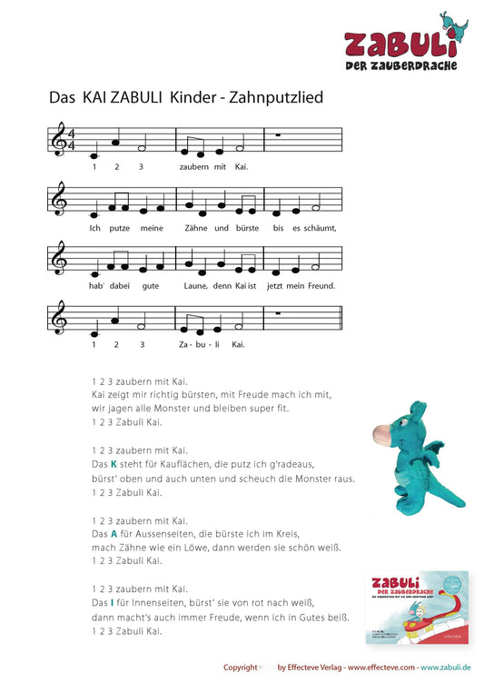 #24 Zabuli Kinderzahnputz-Lied - kostenloser Download