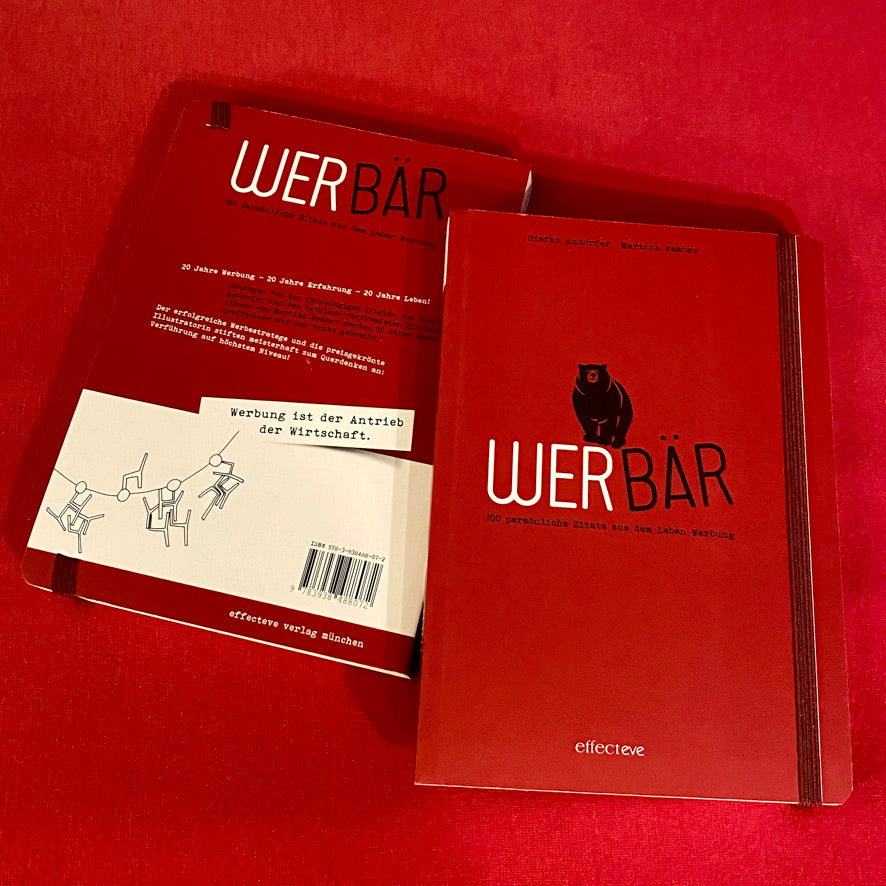 #31 WERBÄR.  100 persönliche Zitate aus dem Leben Werbung (Messe-Exemplar)