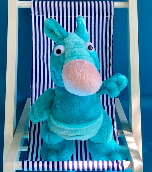 Zabuli Zauberdrache Zahnputz-Kinderbuch Stofftier Effecteve Verlag München Eve Kling