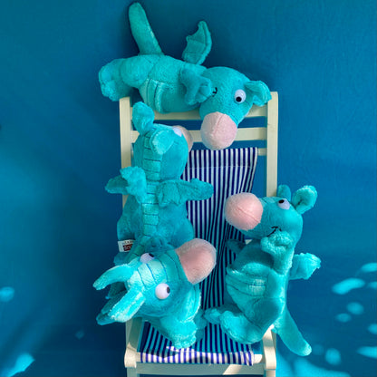 Zabuli Zauberdrache Zahnputz-Kinderbuch Stofftier Effecteve Verlag München Eve Kling