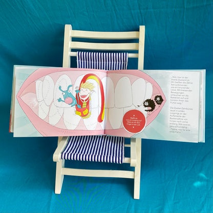 Zabuli Zauberdrache Zahnputz-Kinderbuch Stofftier Effecteve Verlag München Eve Kling