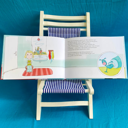 Zabuli Zauberdrache Zahnputz-Kinderbuch Stofftier Effecteve Verlag München Eve Kling