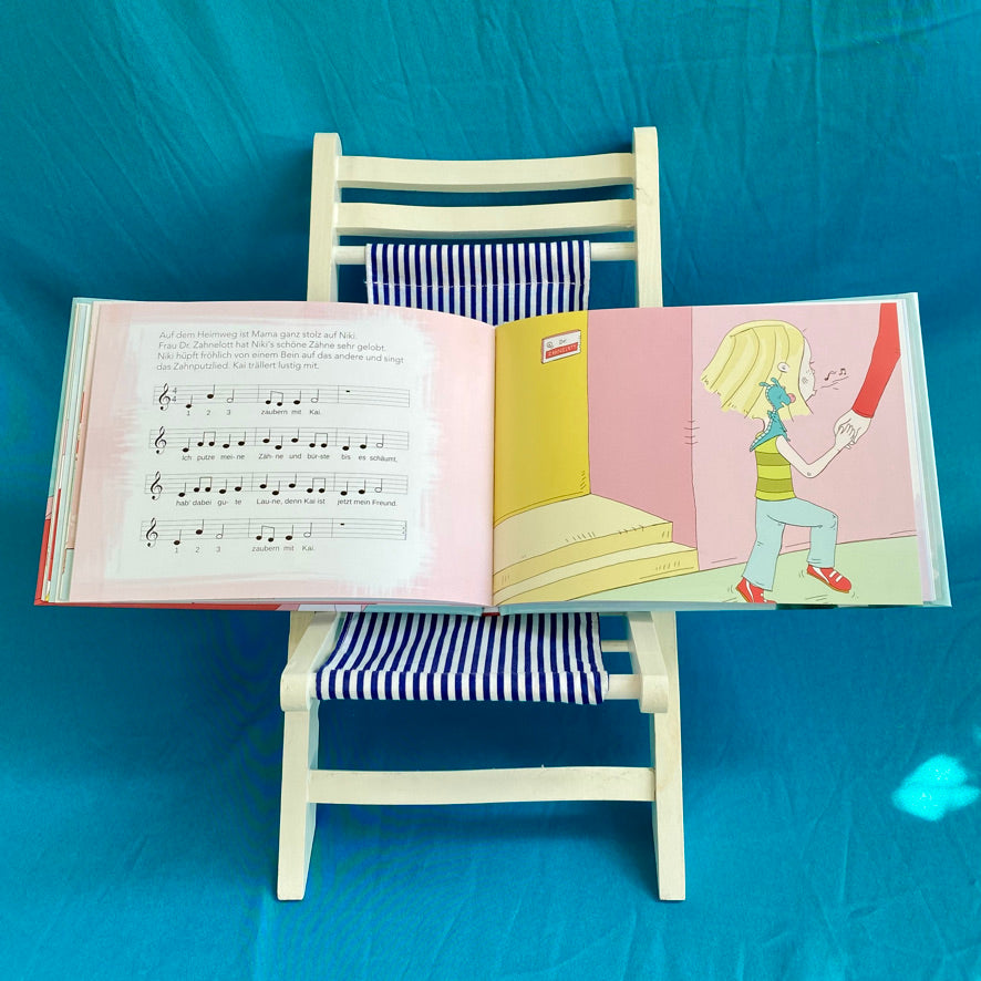 Zabuli Zauberdrache Zahnputz-Kinderbuch Stofftier Effecteve Verlag München Eve Kling